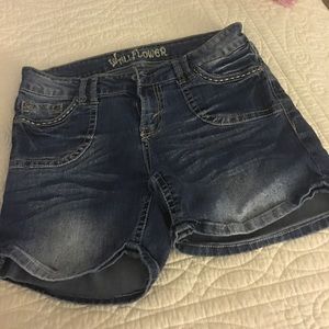 💥💥4/$25 Jr's Wildflower Denim shorts